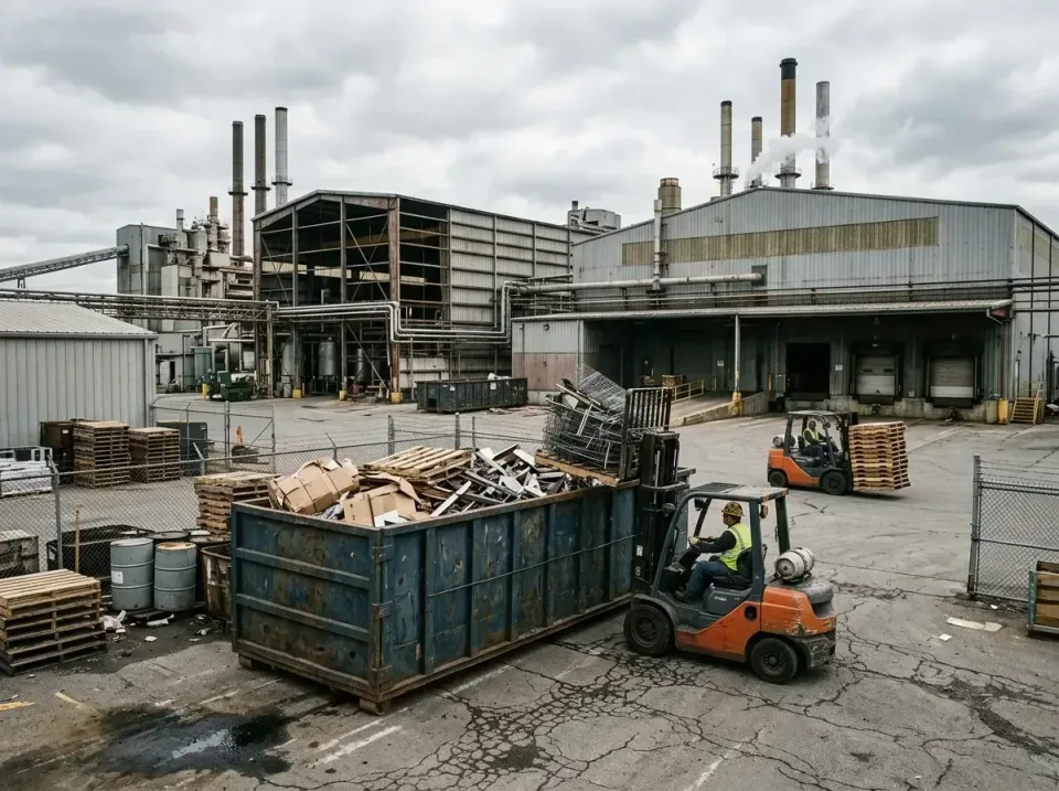 industrial-factory-scrap-conta-003 — frequently asked questions, Cheap Roll-off Dumpster Rentals in Tipp City, OH